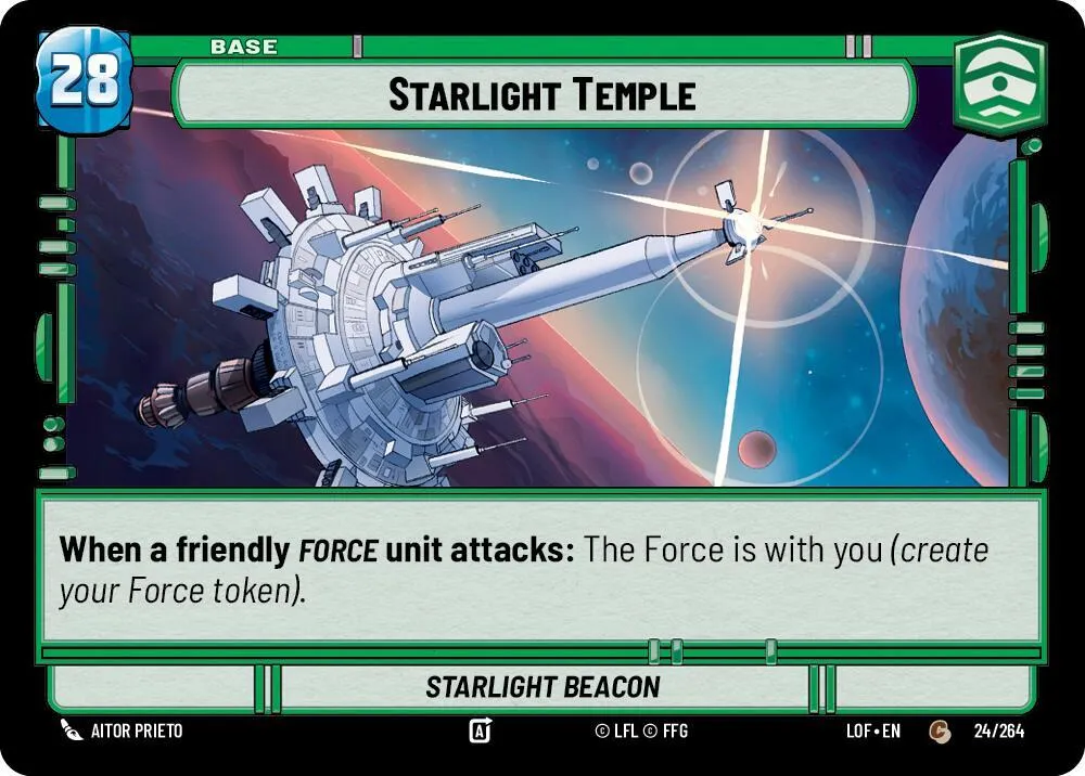 Temple du Flambeau Stellaire — Legends of the Force — Star Wars: Unlimited