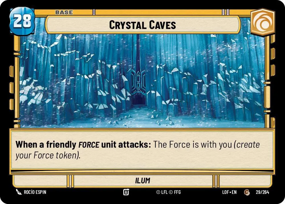 Crystal Caves // Experience — Legends of the Force — Star Wars: Unlimited
