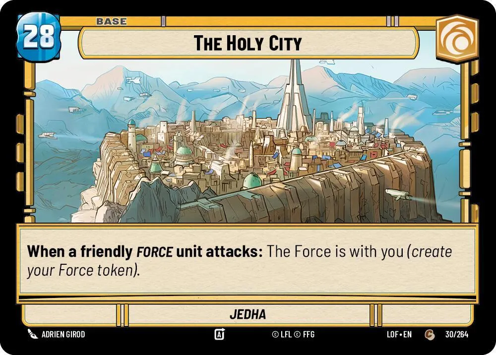 The Holy City // Experience — Legends of the Force — Star Wars: Unlimited