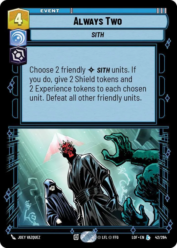 Always Two — Legends of the Force — Star Wars: Unlimited