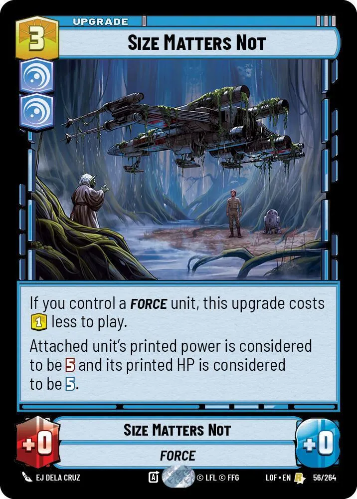 Size Matters Not — Legends of the Force — Star Wars: Unlimited