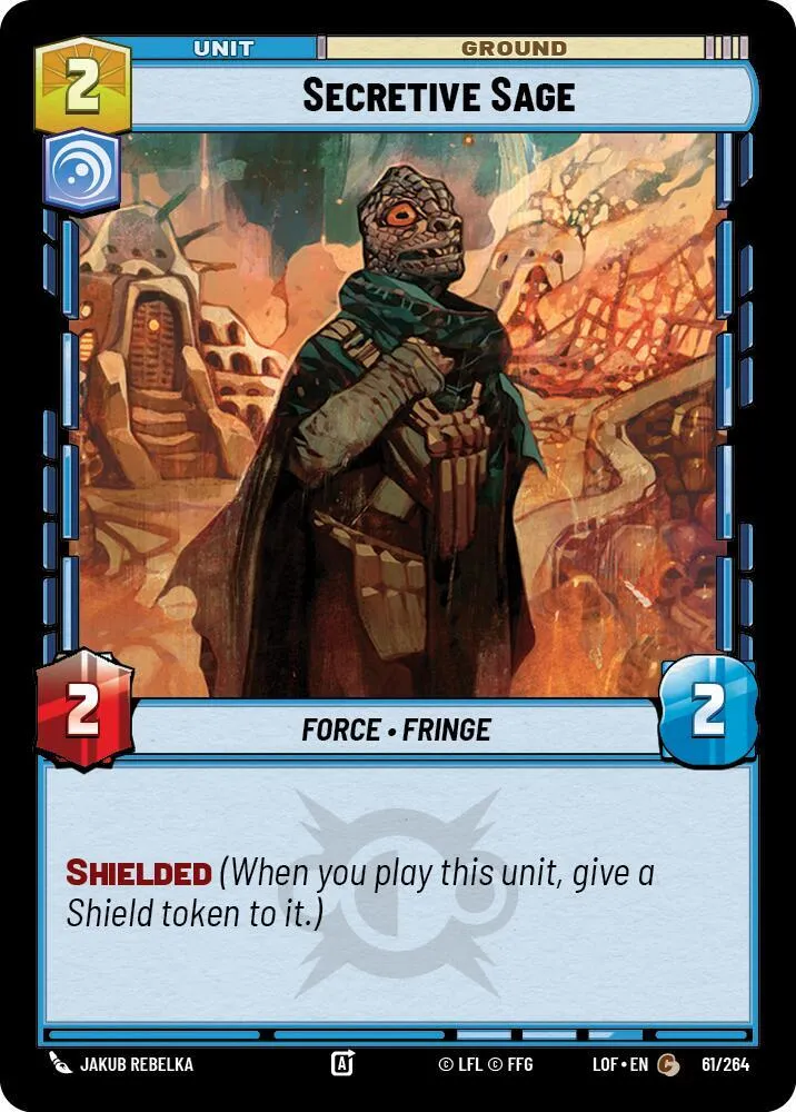 Secretive Sage — Legends of the Force — Star Wars: Unlimited