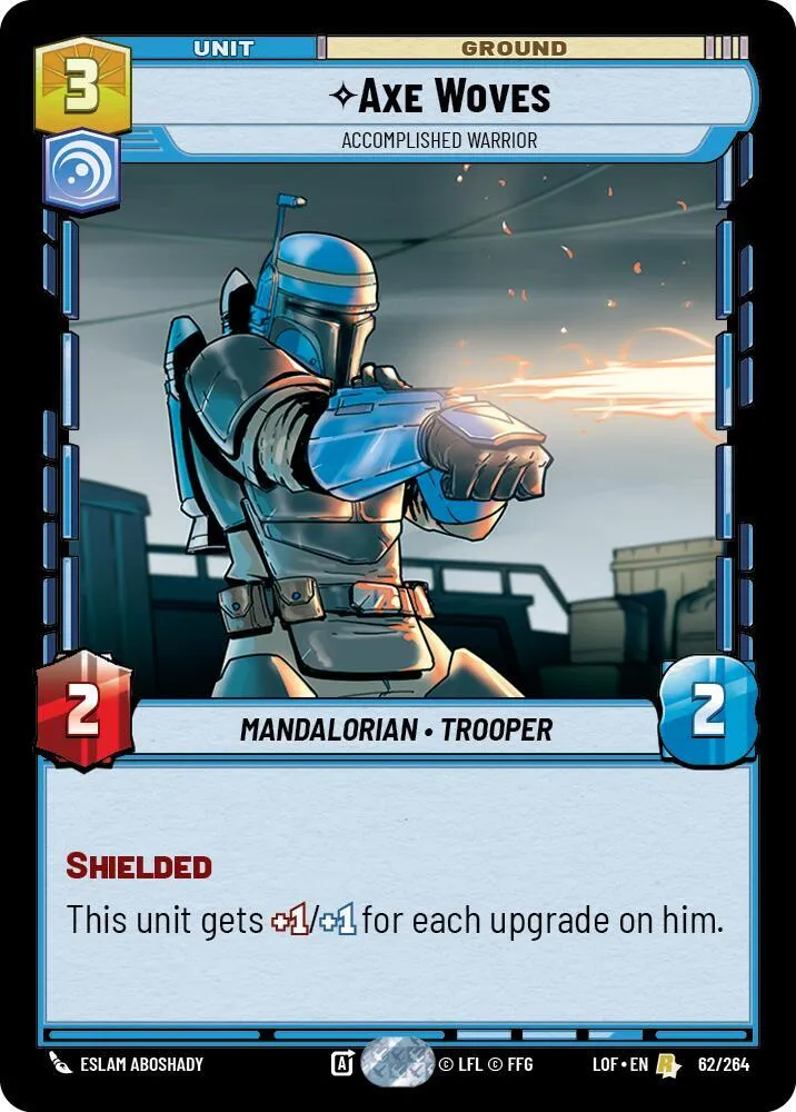 Axe Woves - Accomplished Warrior — Legends of the Force — Star Wars: Unlimited