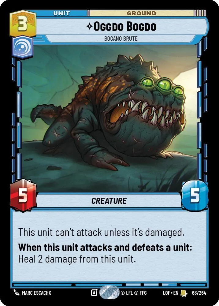 Oggdo Bogdo - Bogano Brute — Legends of the Force — Star Wars: Unlimited