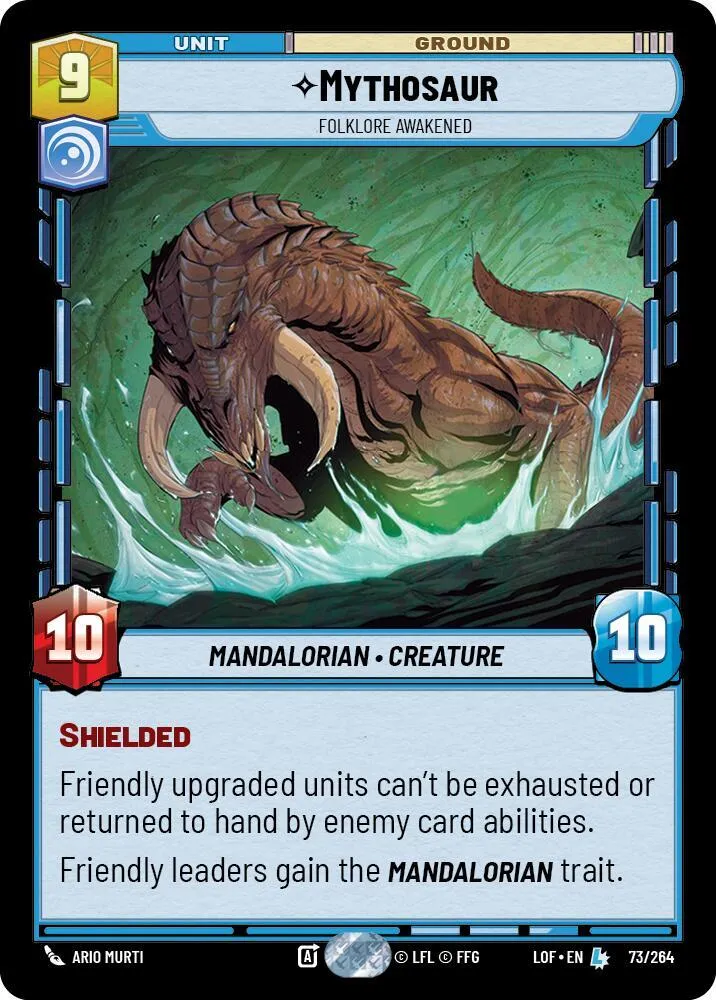 Mythosaur - Folklore Awakened — Legends of the Force — Star Wars: Unlimited