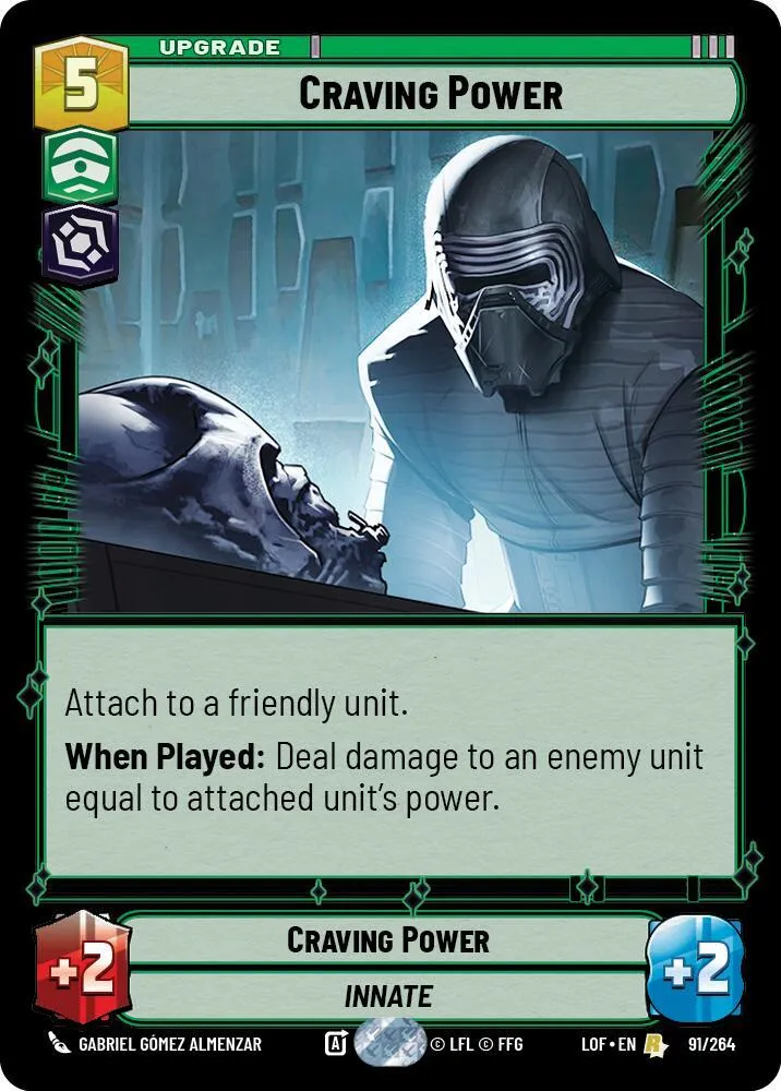 Craving Power — Legends of the Force — Star Wars: Unlimited