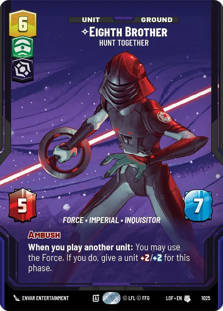 Eighth Brother - Hunt Together — Legends of the Force — Star Wars: Unlimited
