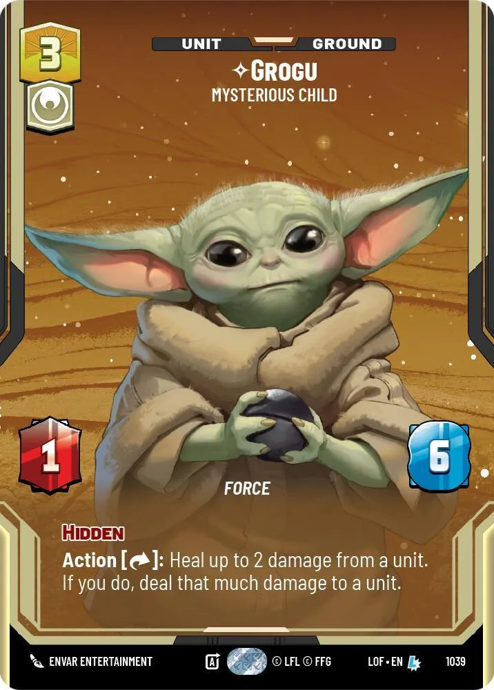 Grogu - Mysterious Child — Legends of the Force — Star Wars: Unlimited
