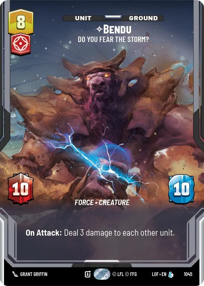 Bendu - Do You Fear the Storm? — Legends of the Force — Star Wars: Unlimited
