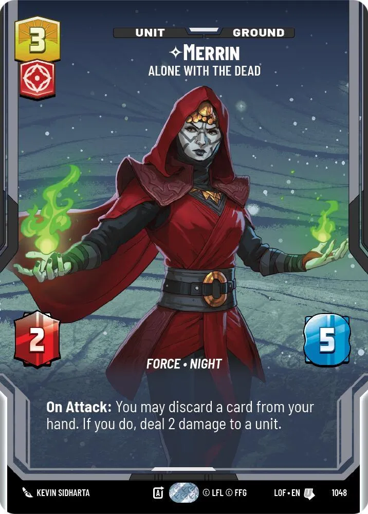 Merrin - Alone with the Dead — Legends of the Force — Star Wars: Unlimited