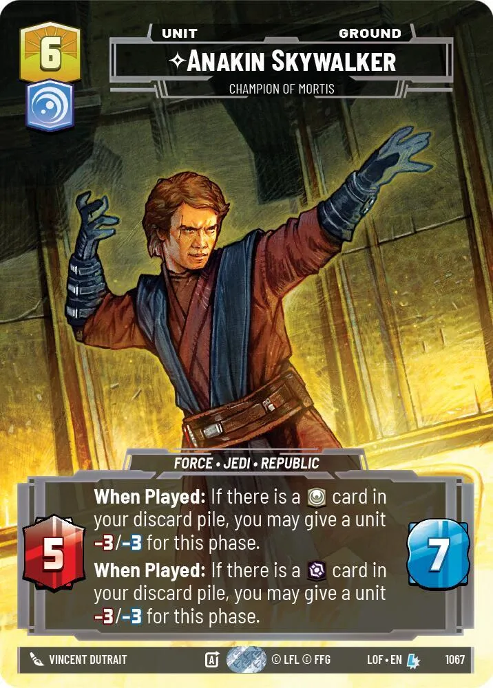 Anakin Skywalker - Champion of Mortis — Legends of the Force — Star Wars: Unlimited