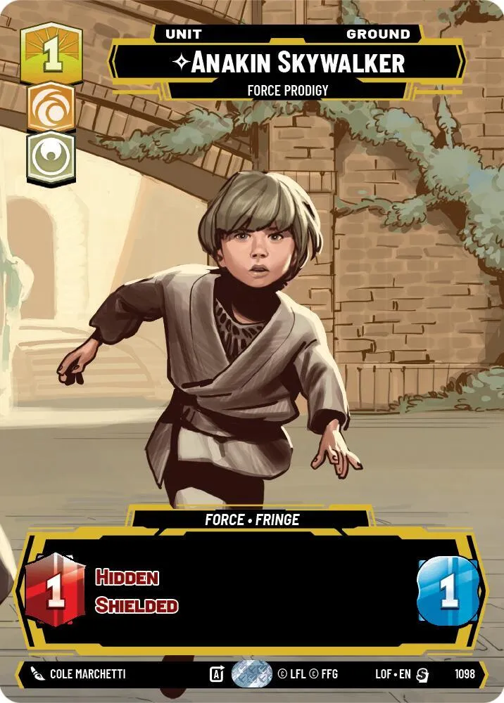 Anakin Skywalker - Prodige De La Force — Legends of the Force — Star Wars: Unlimited