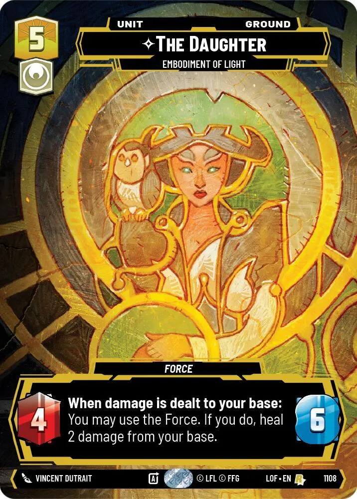 La Fille - Incarnation De La Lumière — Legends of the Force — Star Wars: Unlimited