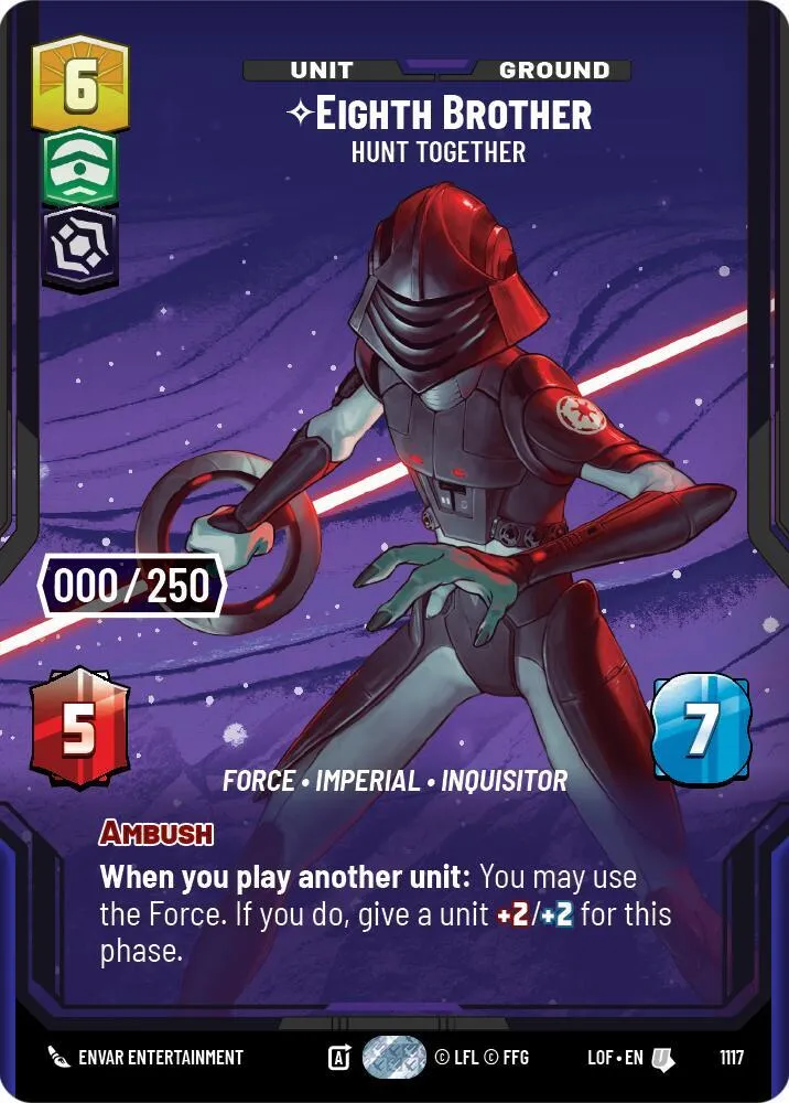 Le Huitième Frère - Chassons Ensemble — Legends of the Force — Star Wars: Unlimited