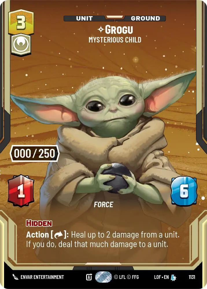 Grogu - Enfant Mystérieux — Legends of the Force — Star Wars: Unlimited