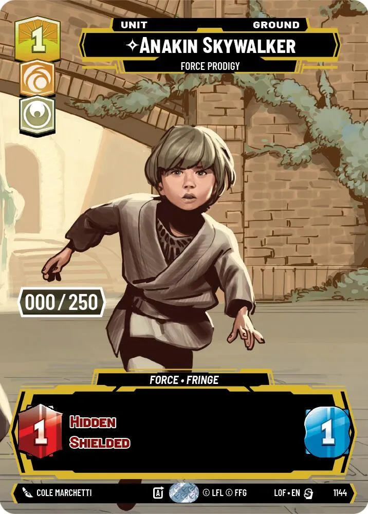 Anakin Skywalker - Prodige De La Force — Legends of the Force — Star Wars: Unlimited