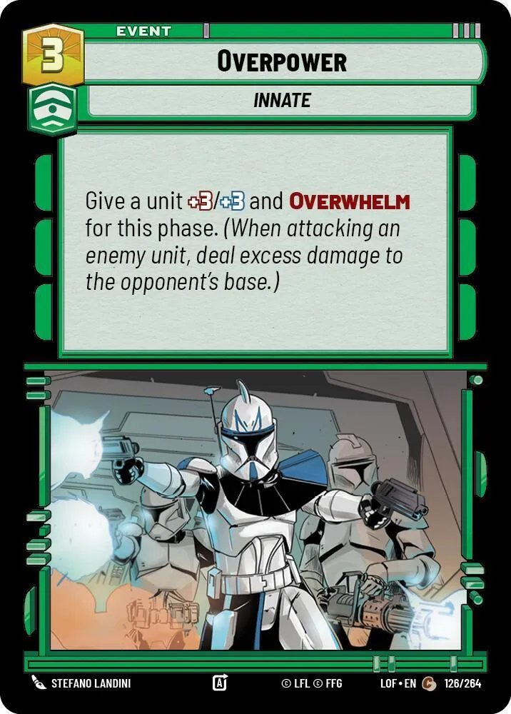 Surpuissance — Legends of the Force — Star Wars: Unlimited