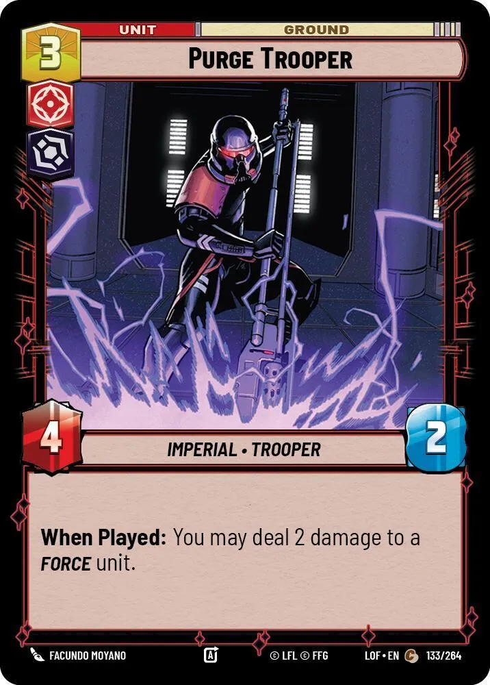 Purge Trooper — Legends of the Force — Star Wars: Unlimited