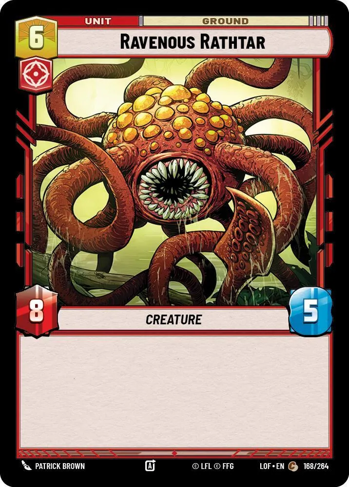 Rathtar Vorace — Legends of the Force — Star Wars: Unlimited