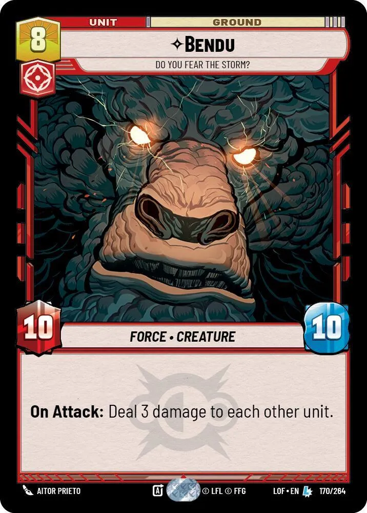 Bendu - Avez-Vous Peur De L'Orage ? — Legends of the Force — Star Wars: Unlimited