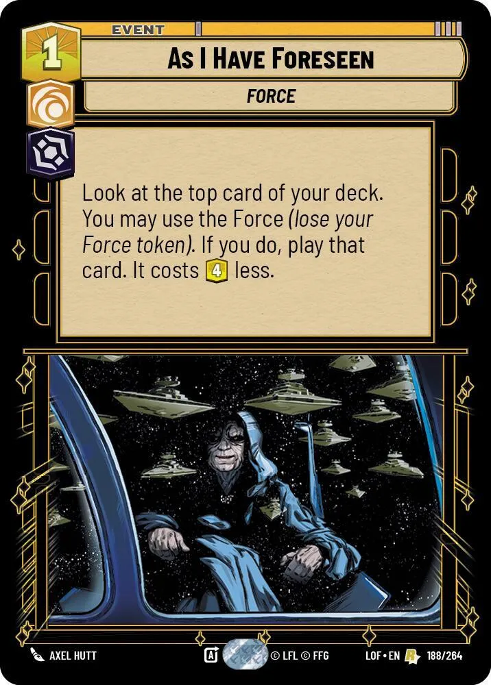 Comme Je l'Avais Prévu from Legends of the Force - Star Wars: Unlimited