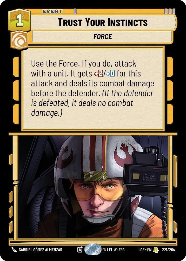 Trust Your Instincts — Legends of the Force — Star Wars: Unlimited