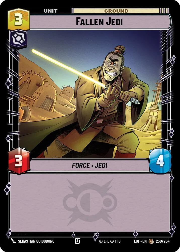 Jedi Déchu — Legends of the Force — Star Wars: Unlimited