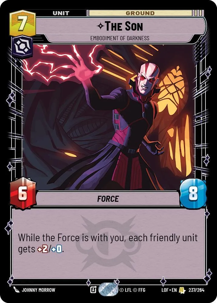 The Son - Embodiment of Darkness — Legends of the Force — Star Wars: Unlimited