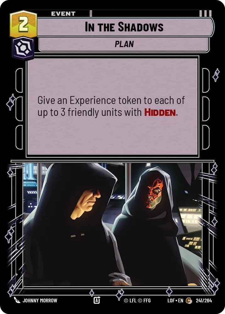 In the Shadows — Legends of the Force — Star Wars: Unlimited