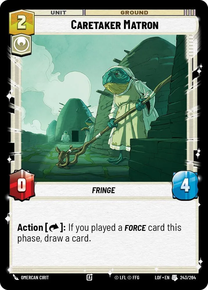 Matriarche Gardienne — Legends of the Force — Star Wars: Unlimited