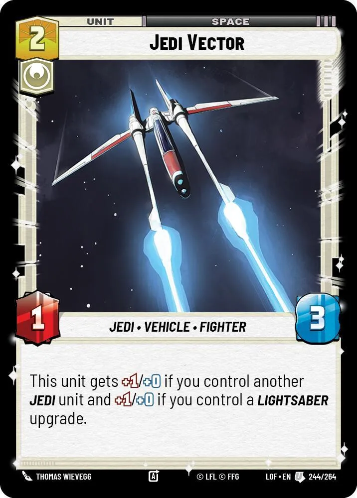 Vector Jedi — Legends of the Force — Star Wars: Unlimited