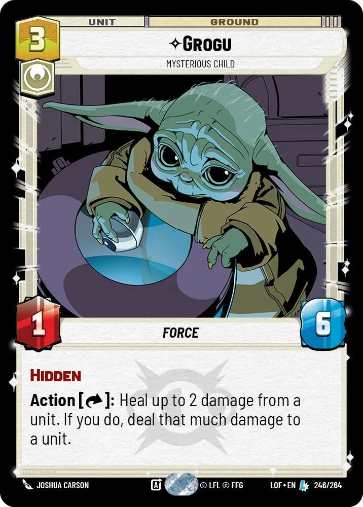 Grogu - Enfant Mystérieux — Legends of the Force — Star Wars: Unlimited