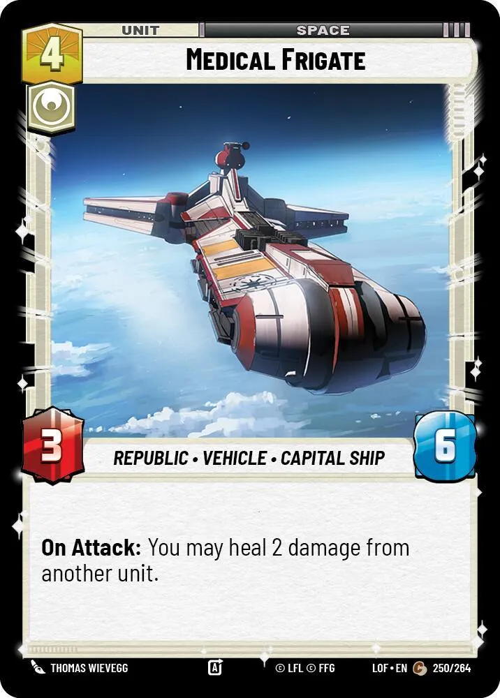 Frégate Médicale — Legends of the Force — Star Wars: Unlimited