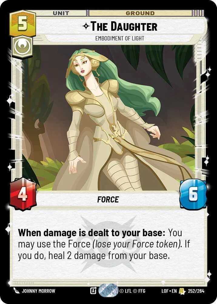 The Daughter - Embodiment of Light — Legends of the Force — Star Wars: Unlimited