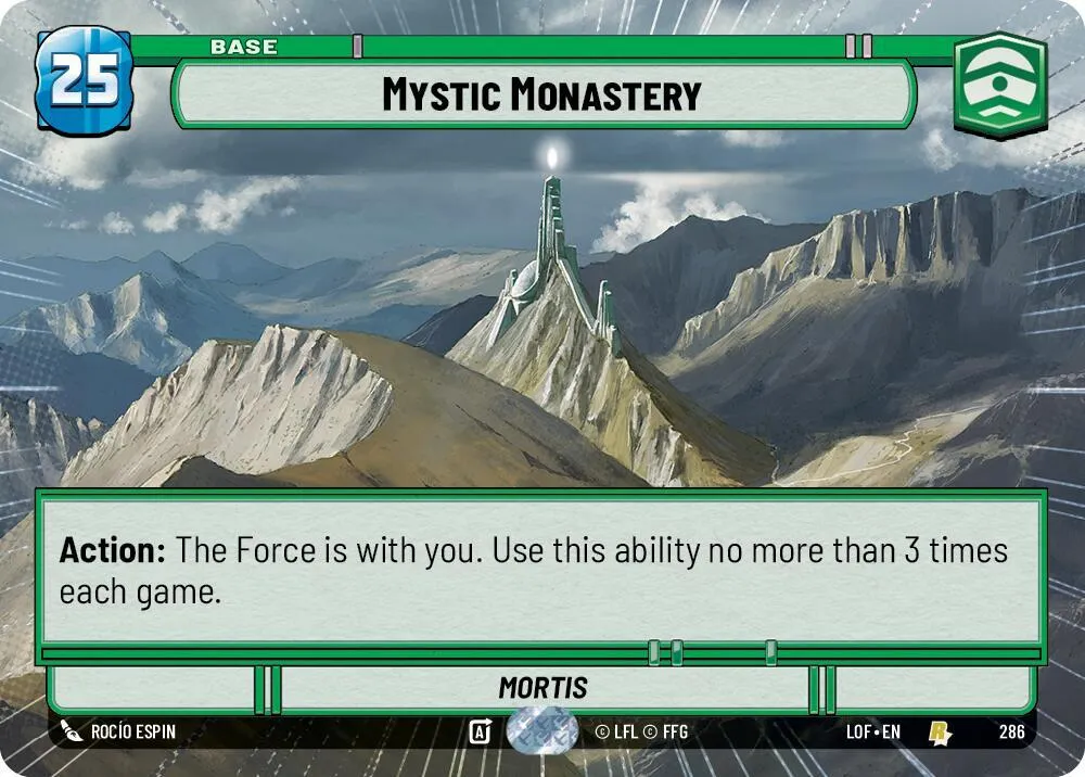 Monastère Mystique — Legends of the Force — Star Wars: Unlimited