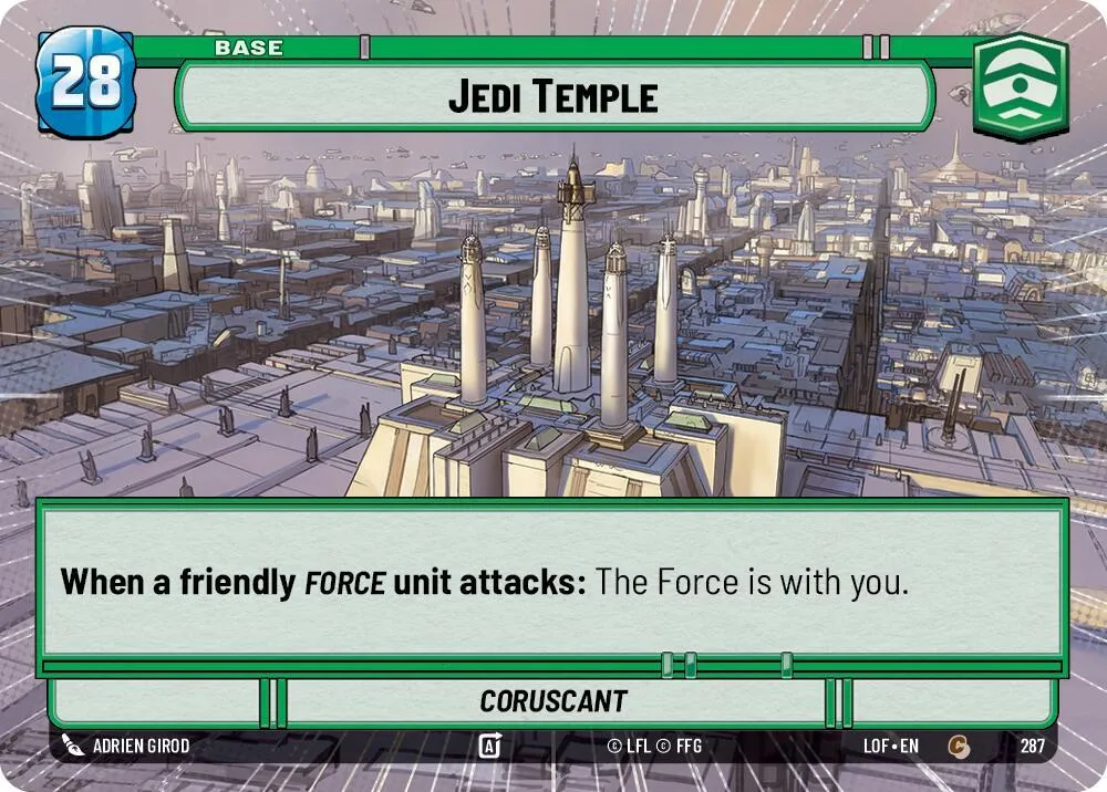 Temple Jedi — Legends of the Force — Star Wars: Unlimited