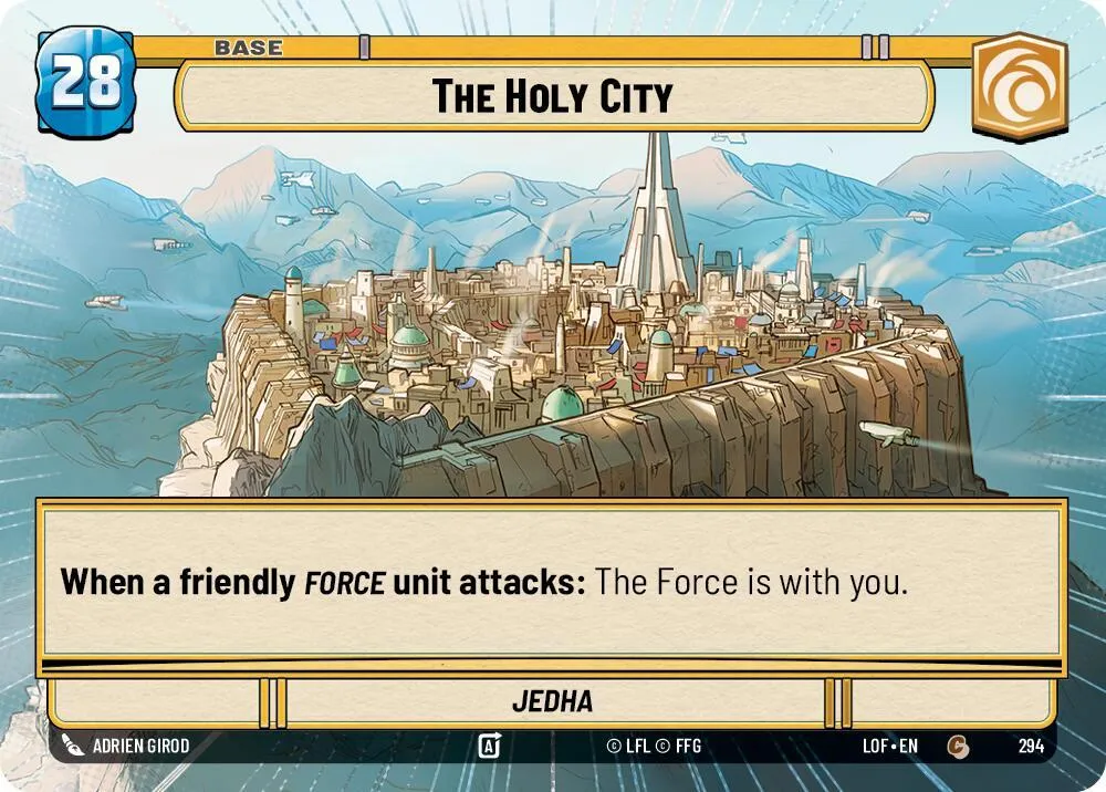 La Ville Sainte — Legends of the Force — Star Wars: Unlimited