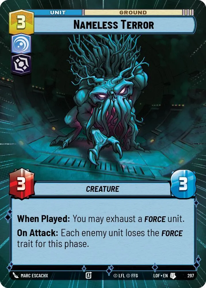 Nameless Terror — Legends of the Force — Star Wars: Unlimited
