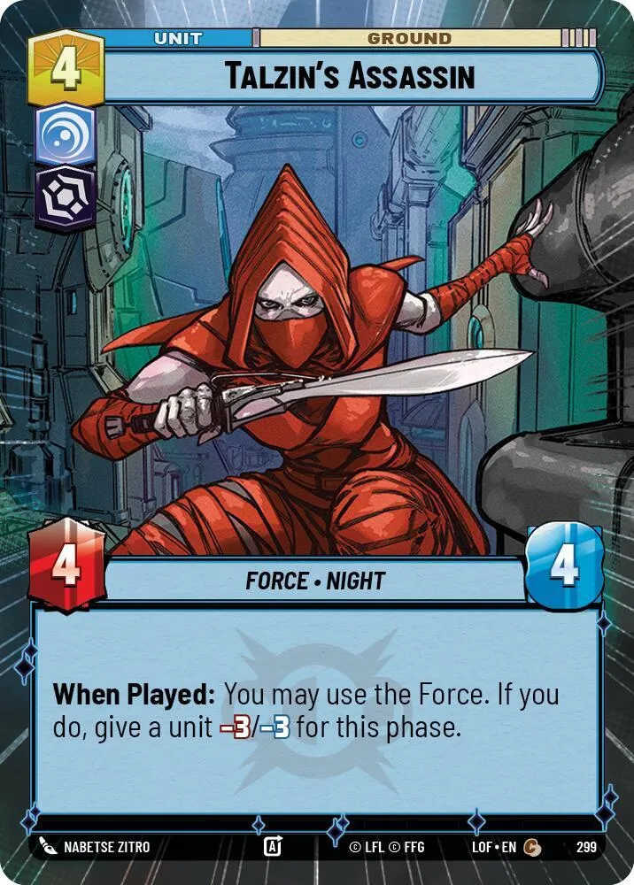 Talzin's Assassin — Legends of the Force — Star Wars: Unlimited