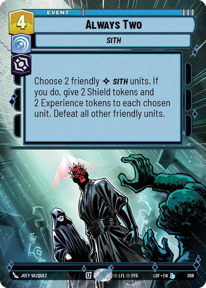 Always Two — Legends of the Force — Star Wars: Unlimited