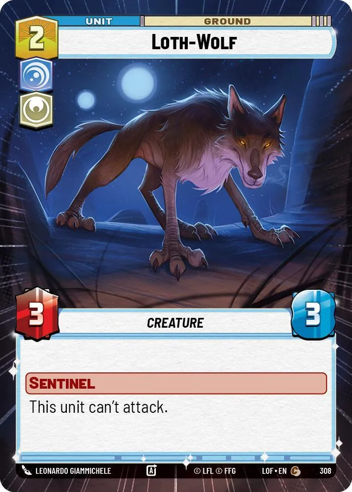 Loth-Wolf — Legends of the Force — Star Wars: Unlimited