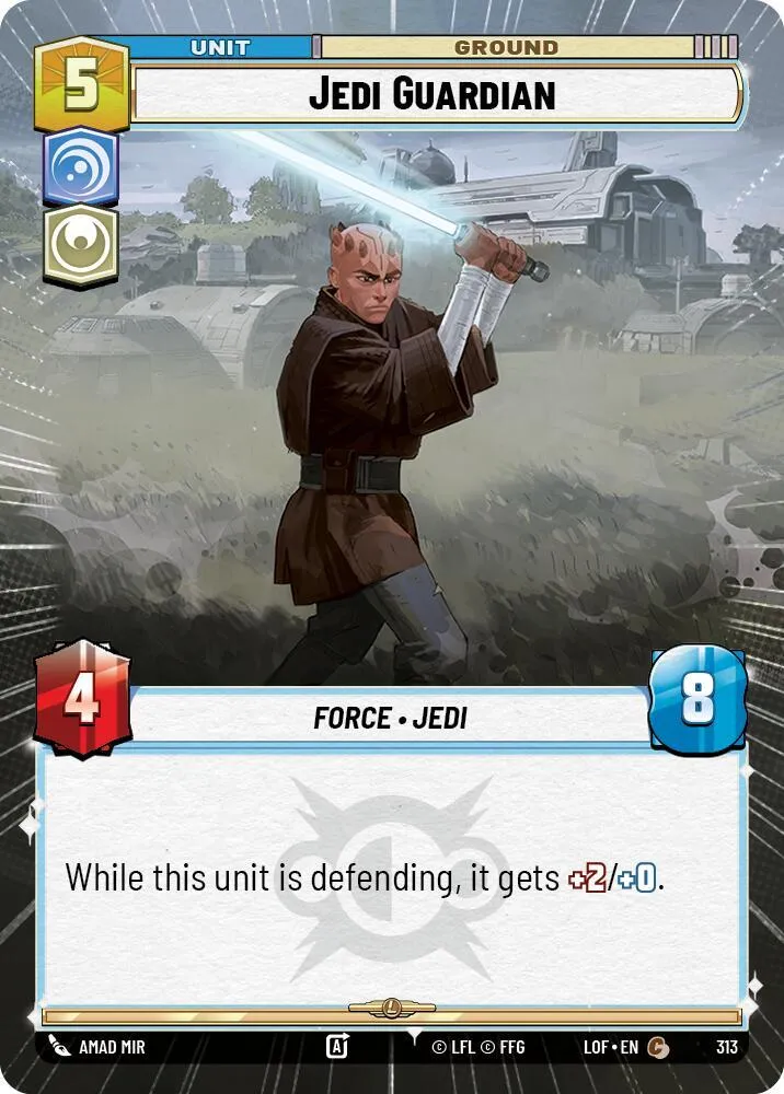 Jedi Guardian — Legends of the Force — Star Wars: Unlimited