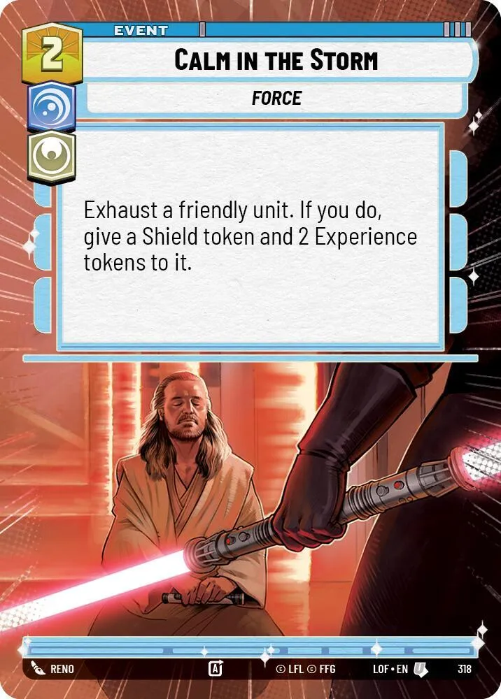 Calm in the Storm — Legends of the Force — Star Wars: Unlimited
