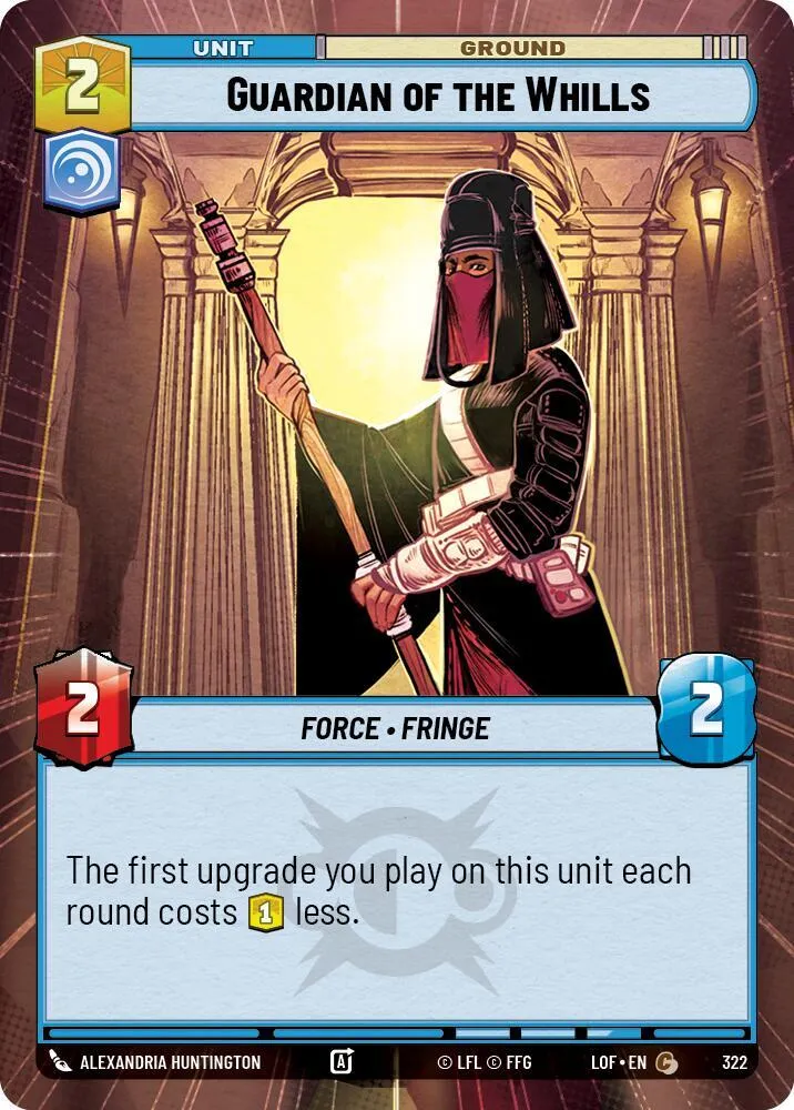 Gardien des Whills — Legends of the Force — Star Wars: Unlimited