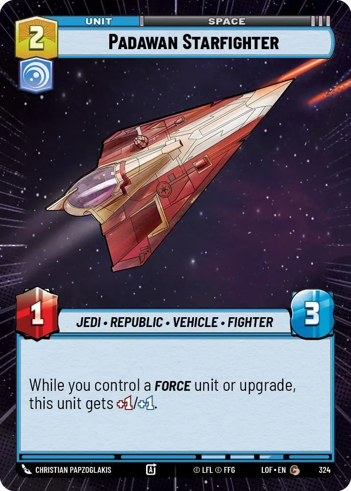 Chasseur de Padawan — Legends of the Force — Star Wars: Unlimited