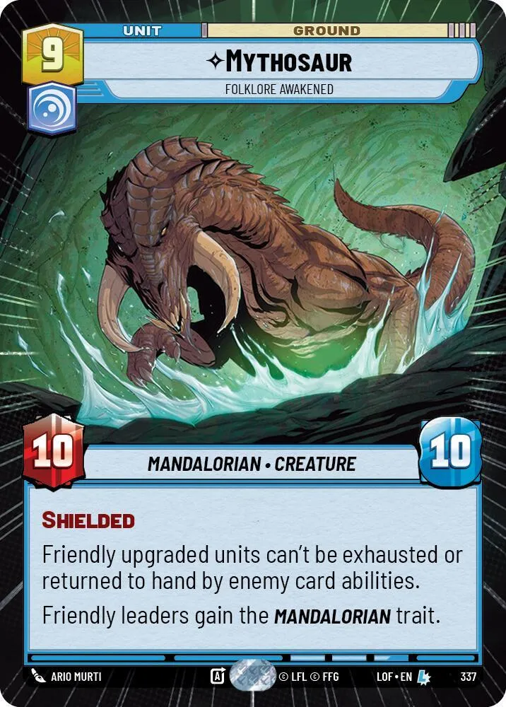 Mythosaur - Folklore Awakened — Legends of the Force — Star Wars: Unlimited