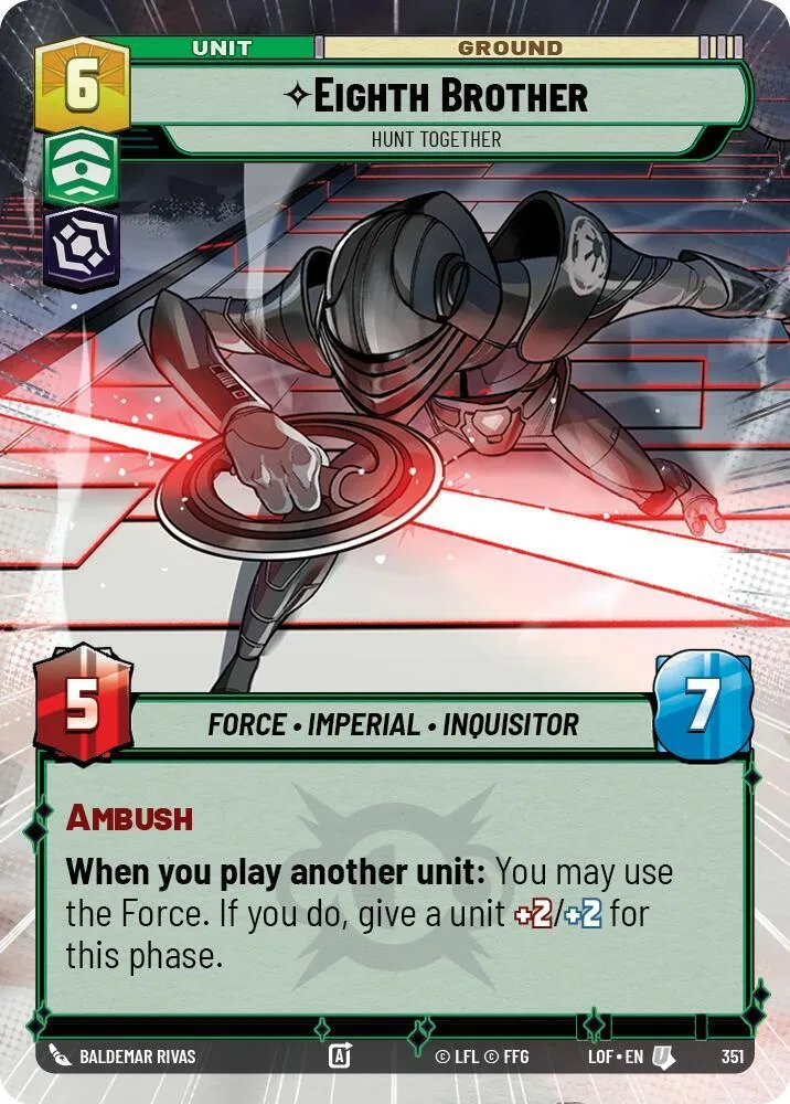 Eighth Brother - Hunt Together — Legends of the Force — Star Wars: Unlimited