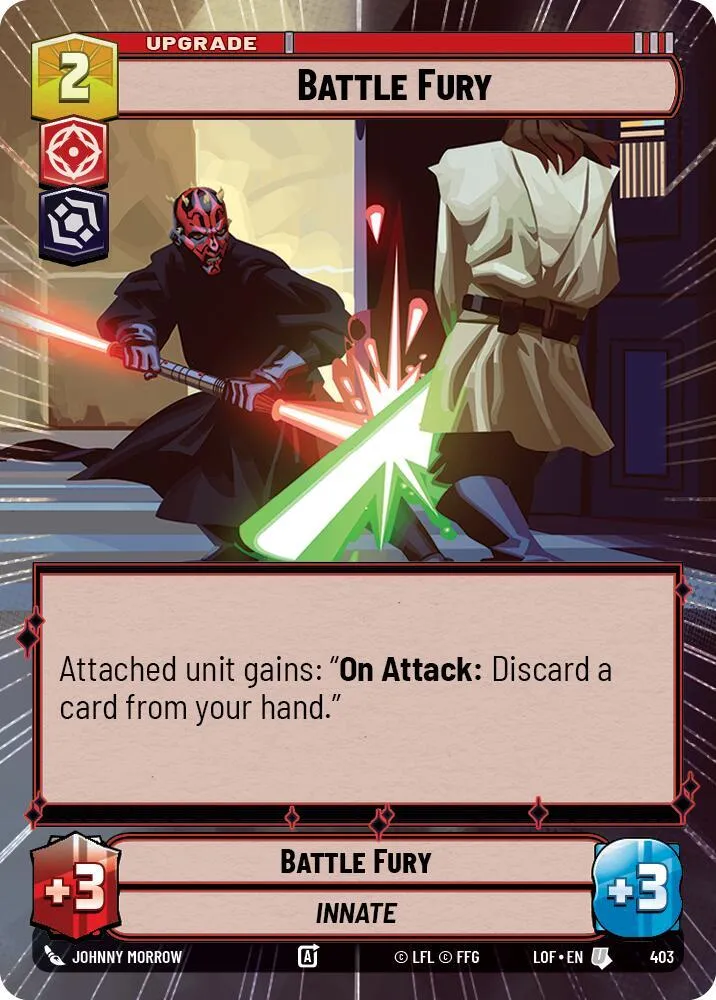 Battle Fury — Legends of the Force — Star Wars: Unlimited
