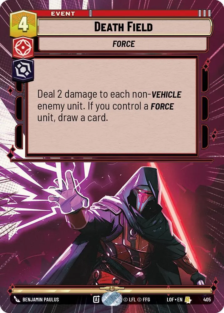 Death Field — Legends of the Force — Star Wars: Unlimited