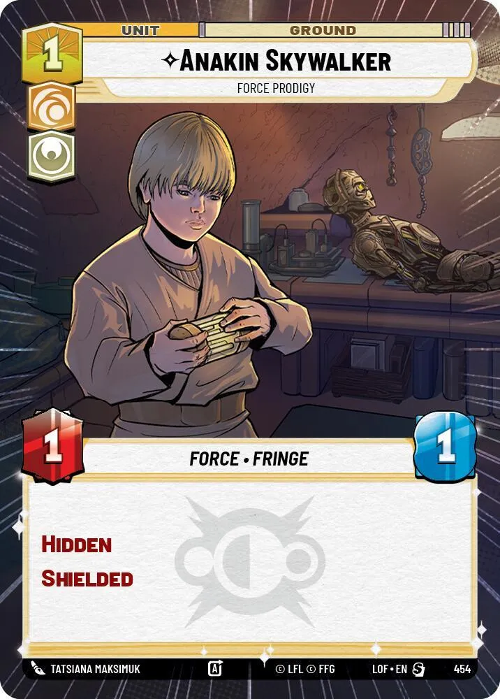 Anakin Skywalker - Prodige De La Force — Legends of the Force — Star Wars: Unlimited